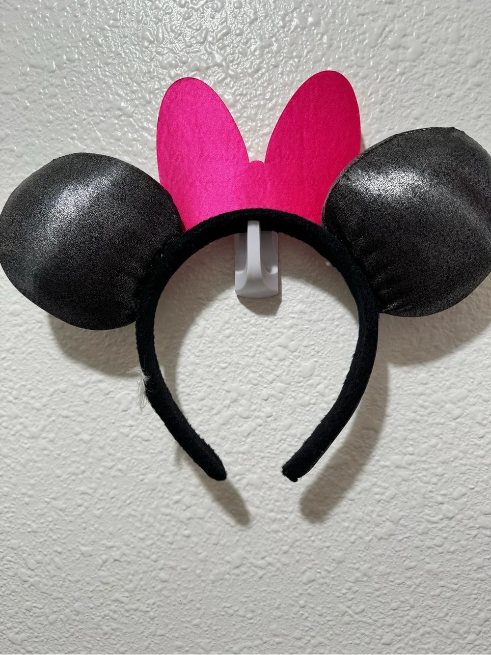 Disney Pink Jeweled Minnie Mouse Ear Headband